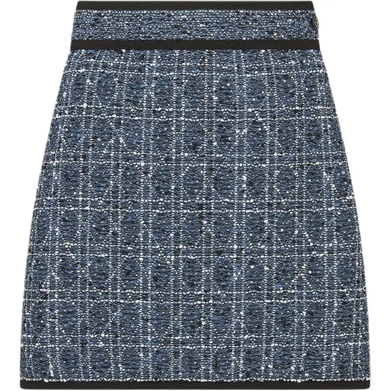 DIOR Casual Short Skirts Women's Blue