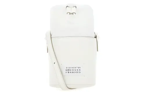 Maison Margiela Calfskin Shoulder Bag Women's White