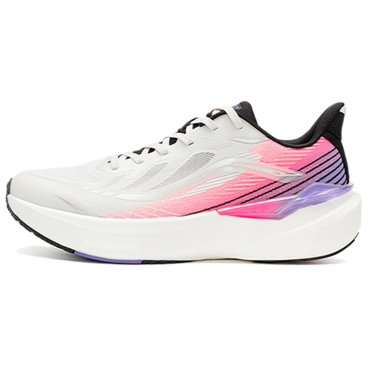 QIAODAN Wixing 14 Running Shoes Men’s Low Top Birch White/Dazzling Pink