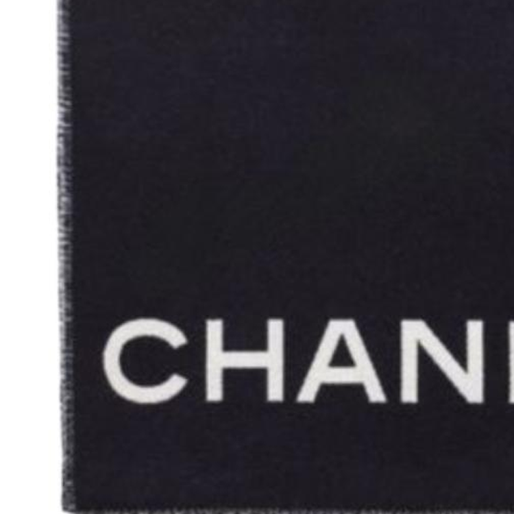 Шарф Chanel 25P (черный) — фото 3