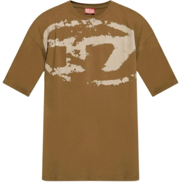 DIESEL T Boxt Logo Printed Crewneck T Shirt