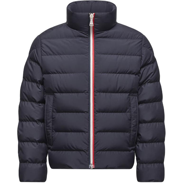 Детский пуховик Moncler Serapio (темно-синий)