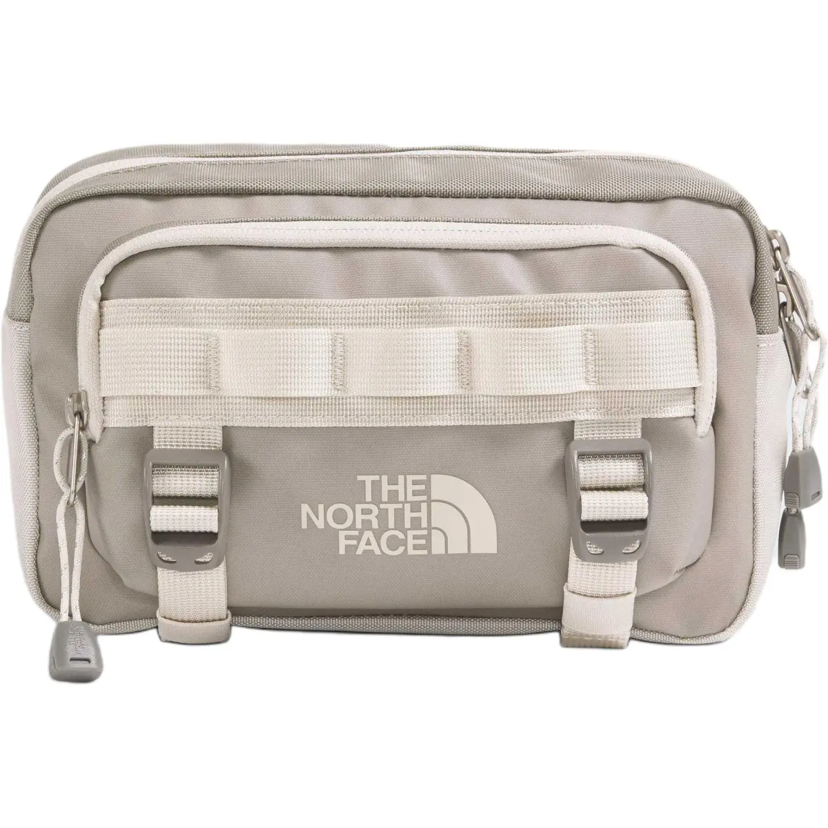 THE NORTH FACE 3.8L Mountaineering Bag Fanny Pack Outdoor Bag Polyester Khaki Unisex