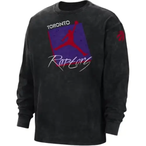 Jordan Nba Toronto Raptors L/S Loose Fit T shirt