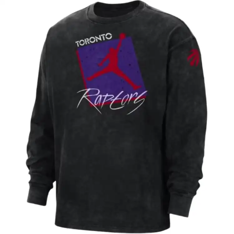 Jordan Nba Toronto Raptors L/S Loose Fit T shirt