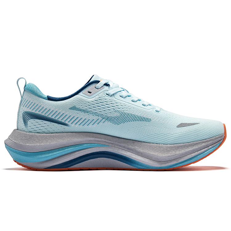 Erke Lanyue 2.0 Running Shoes Men’s Low Top Tranquil Blue Milky Way Blue