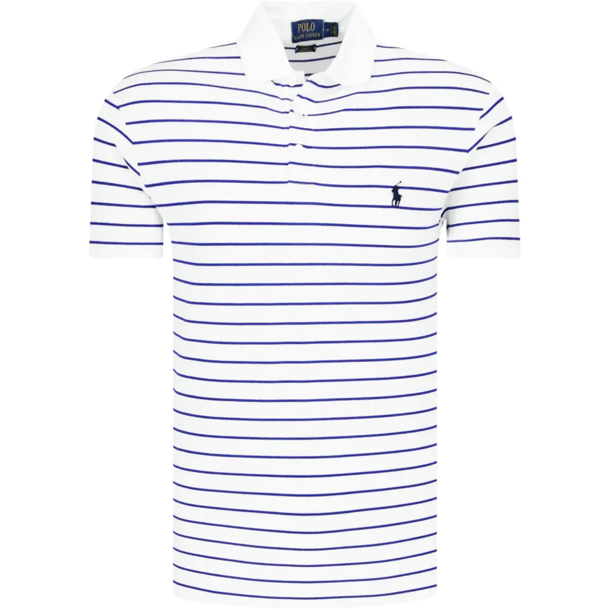 Polo Ralph Lauren SS24 Polo Shirt Custom Slim Fit Men's White