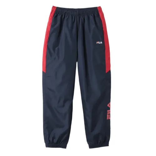 FILA Casual Pants Men's Marine Blue Moderate Cuffed Pants