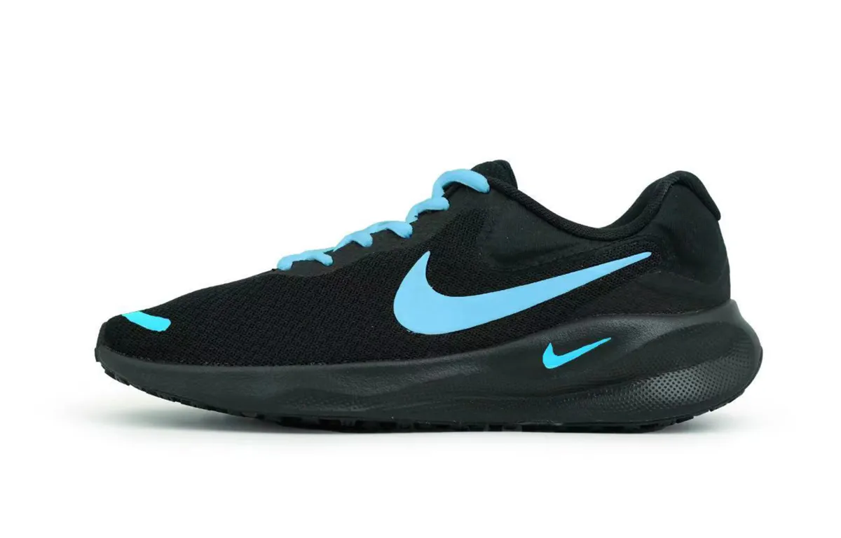 Nike REVOLUTION 7 Mesh Abrasion Resistant Abrasion Resistant Low top Full Length Cushlon Foam Running Shoes Men's