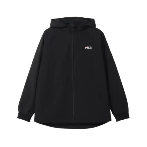 FILA Jackets Women's Black Hooded Moderate Other