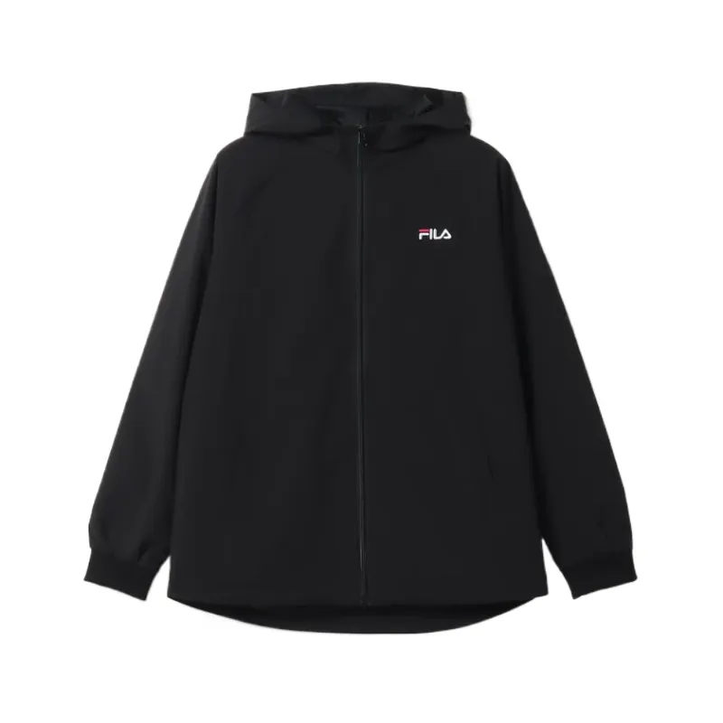 FILA Jackets Women's Black Hooded Moderate Other