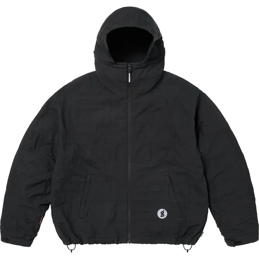 Supreme X Goodenough Patchwork Madras Hooded Jacket