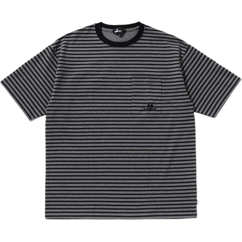 Мужская футболка A BATHING APE (в полоску)