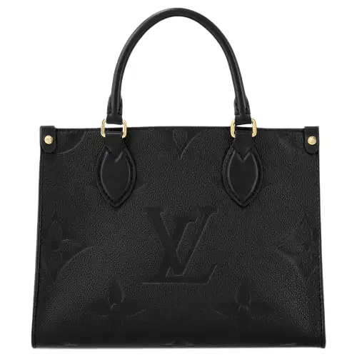 LOUIS VUITTON Onthego Empreinte Pm Black