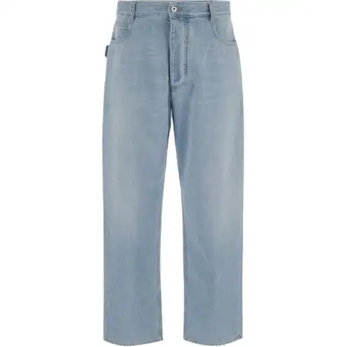 Bottega Veneta Wide Leg Denim Jeans