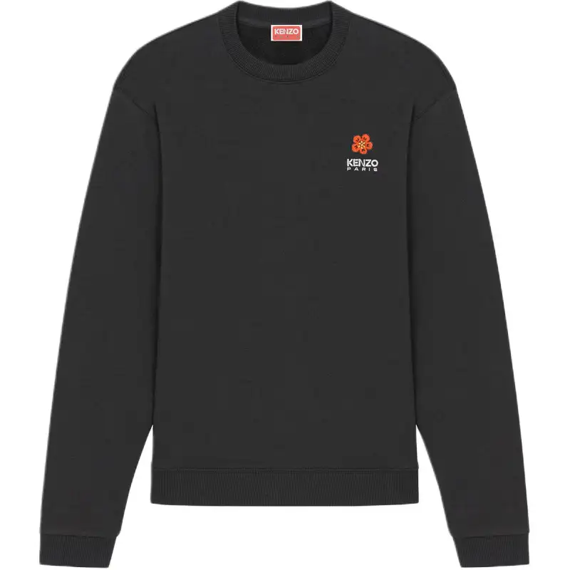 KENZO Drop Shoulder Sleeve T Shirt Men's Black
