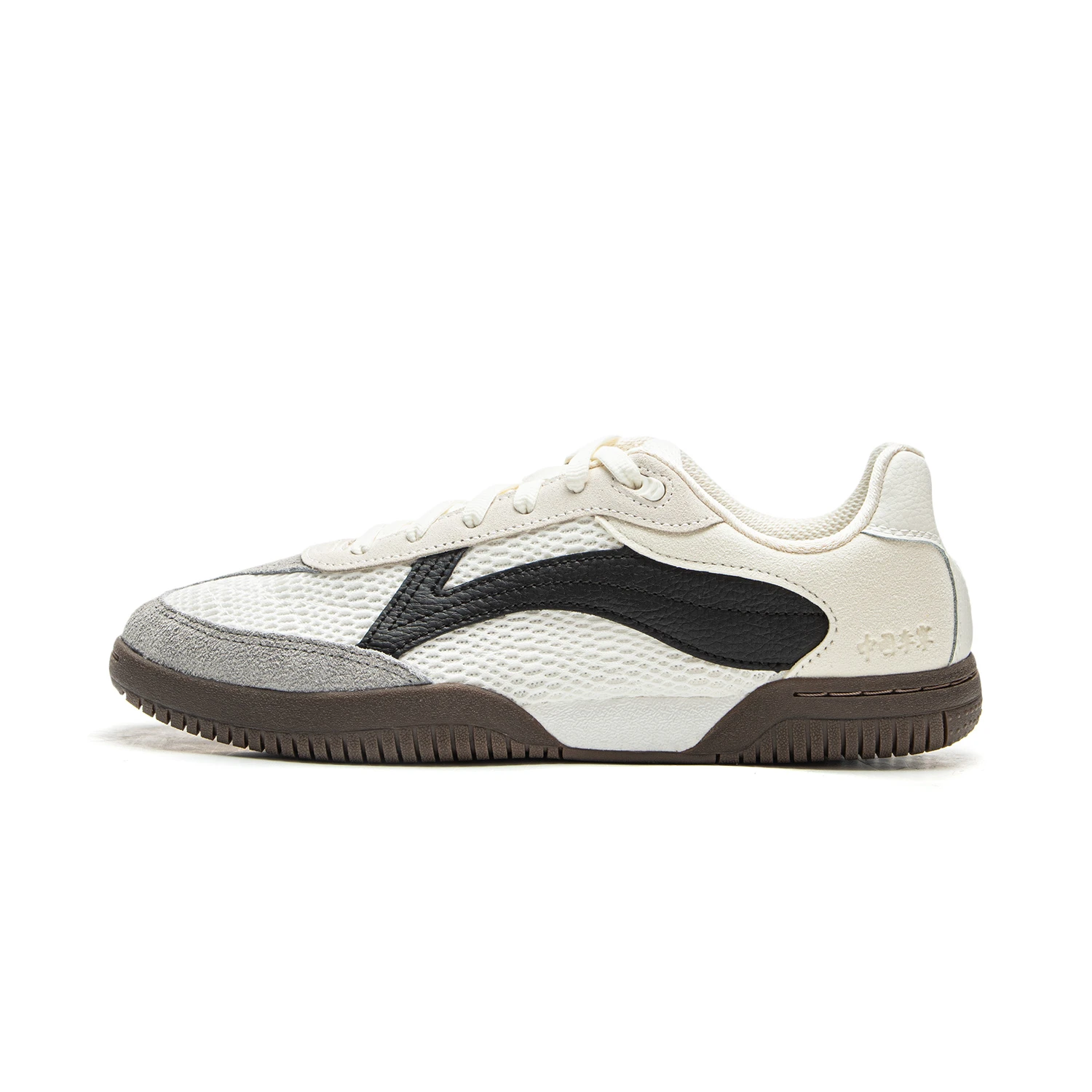 Li Ning Abrasion Resistant Breathable Low top Table Tennis Shoes Unisex White Black Gray