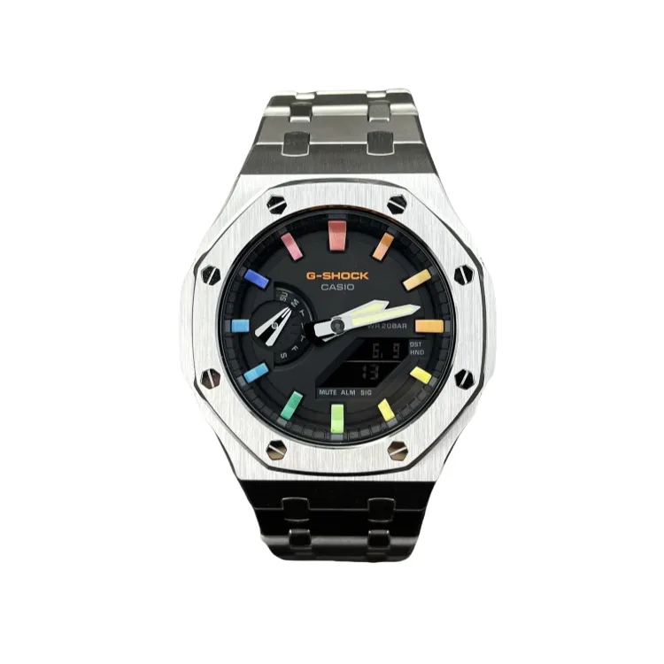 CASIO Custom Collection GA2100 Collection Quartz Movement Watch Unisex Black Dial