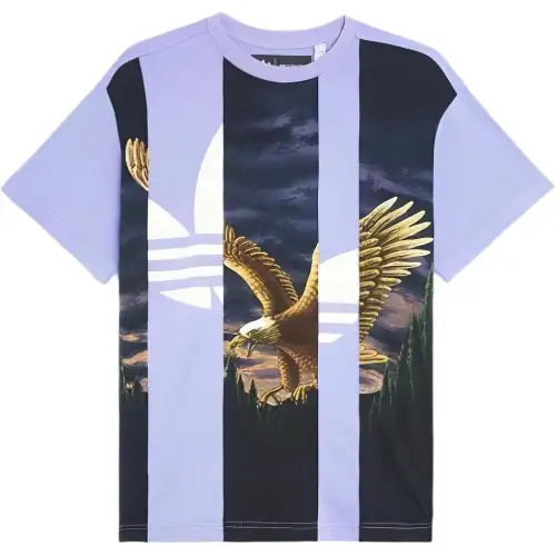 Adidas Originals T Shirt Women's Purple