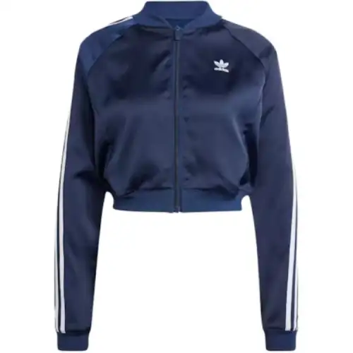 Adidas Women's Adicolor Satin Track Top Night Indigo