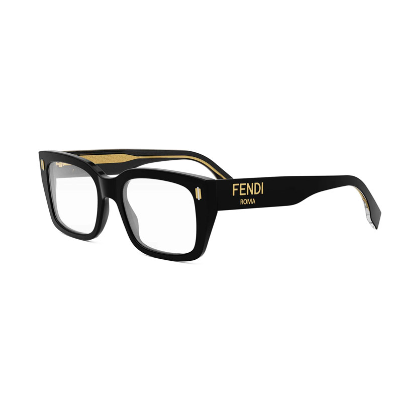 Женские очки Fendi (черные)