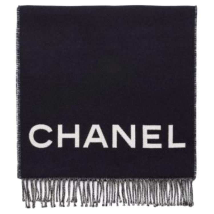 Шарф Chanel 25P (черный)