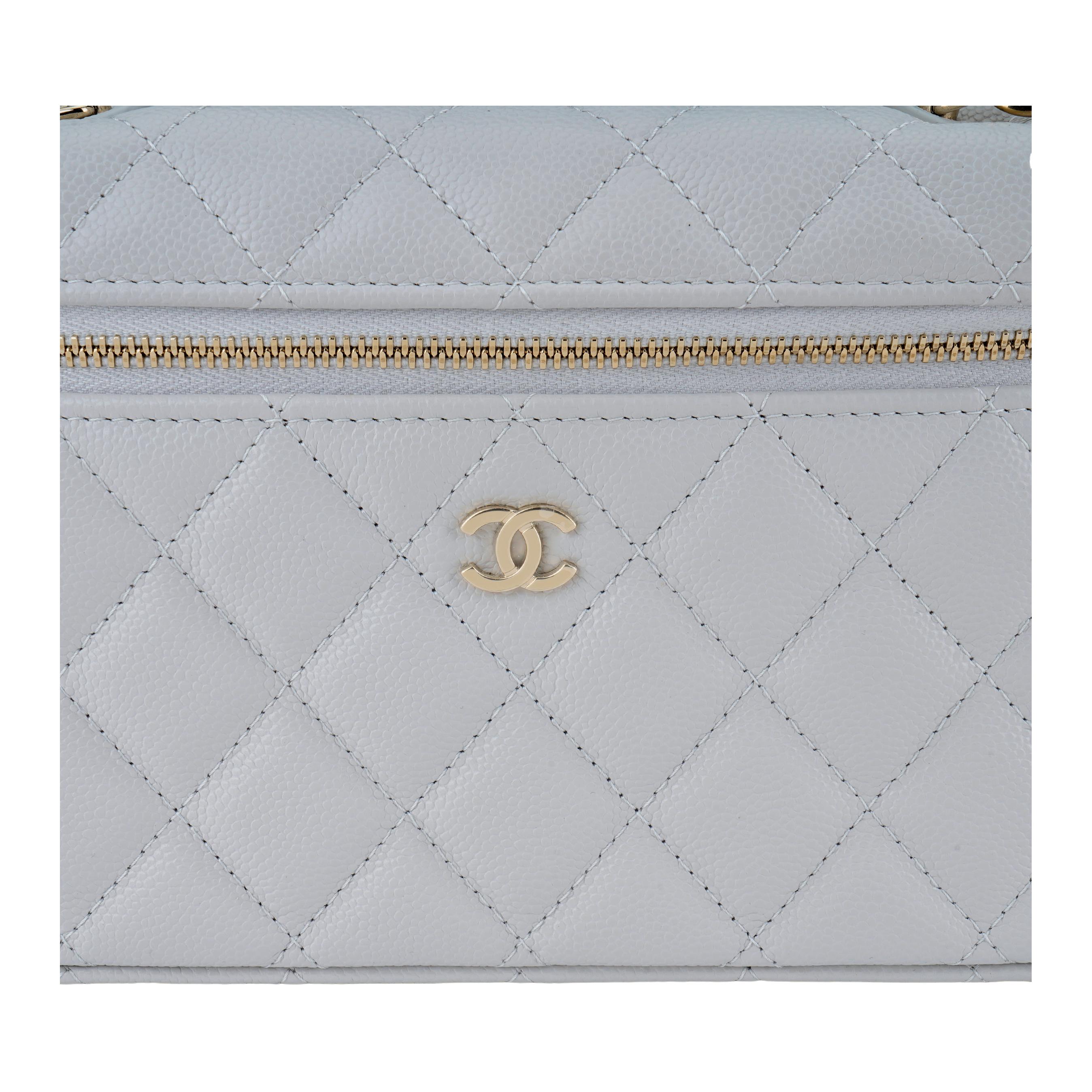 Женская сумка Chanel 25C LP (светло-серая) — фото 5
