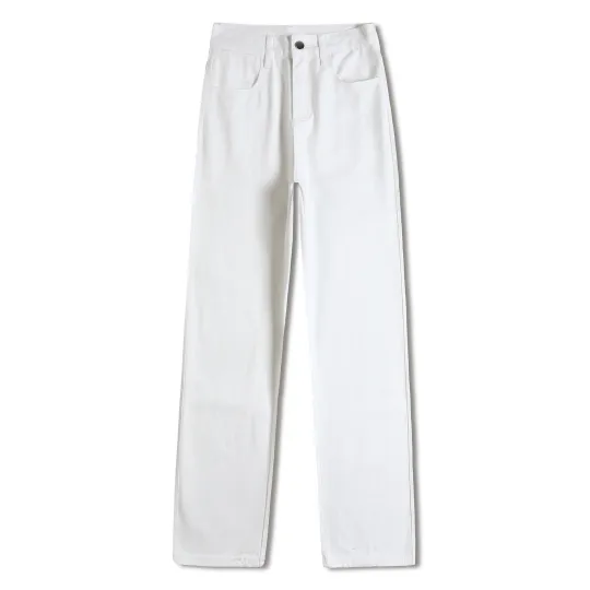 Wen Shan Jeans Women's Moderate Wide Leg Pants