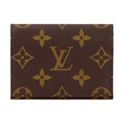 LOUIS VUITTON Enveloppe Carte De Visite Monogram