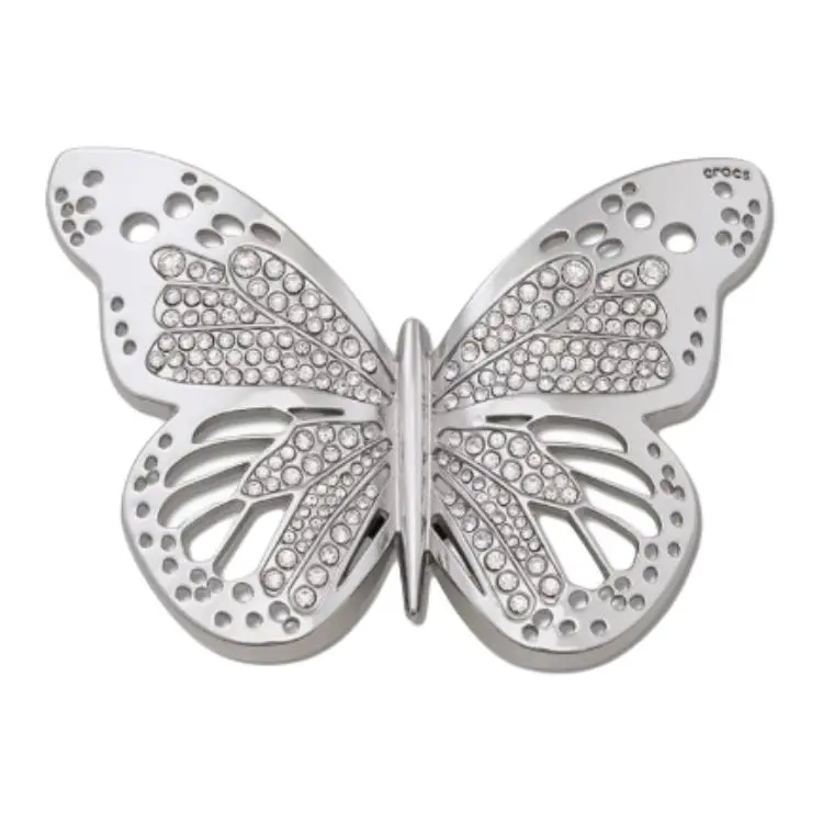 Crocs Zinc Alloy Shoe Accessories Women's Silver