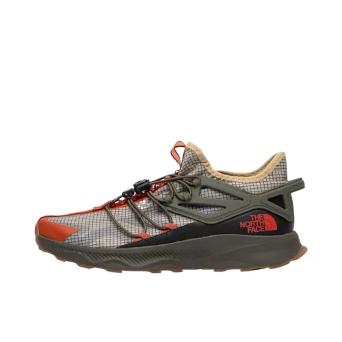 THE NORTH FACE Oxeye Low top Casual Shoes Men's White Orange