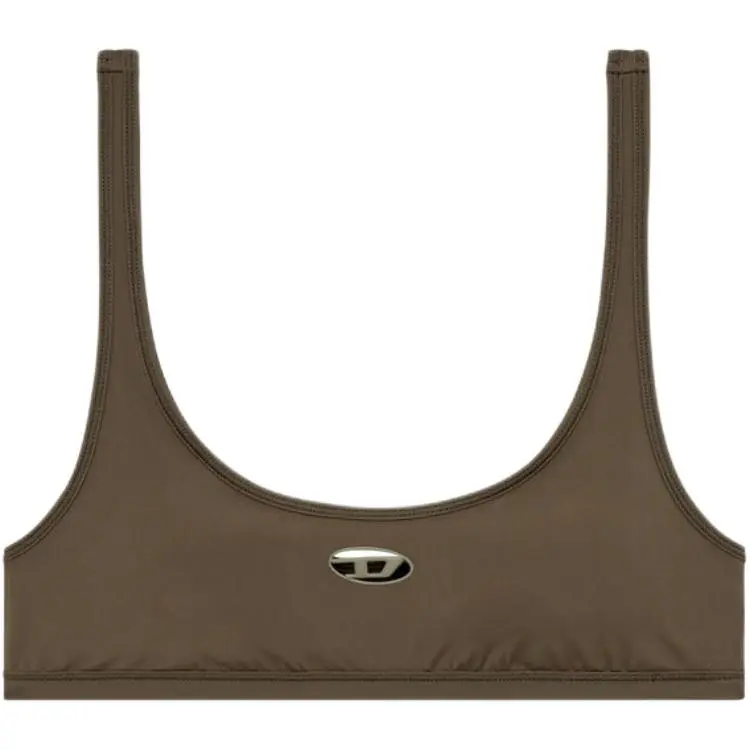 DIESEL Chelsea Utlt Logo Cut Out Sports Bra