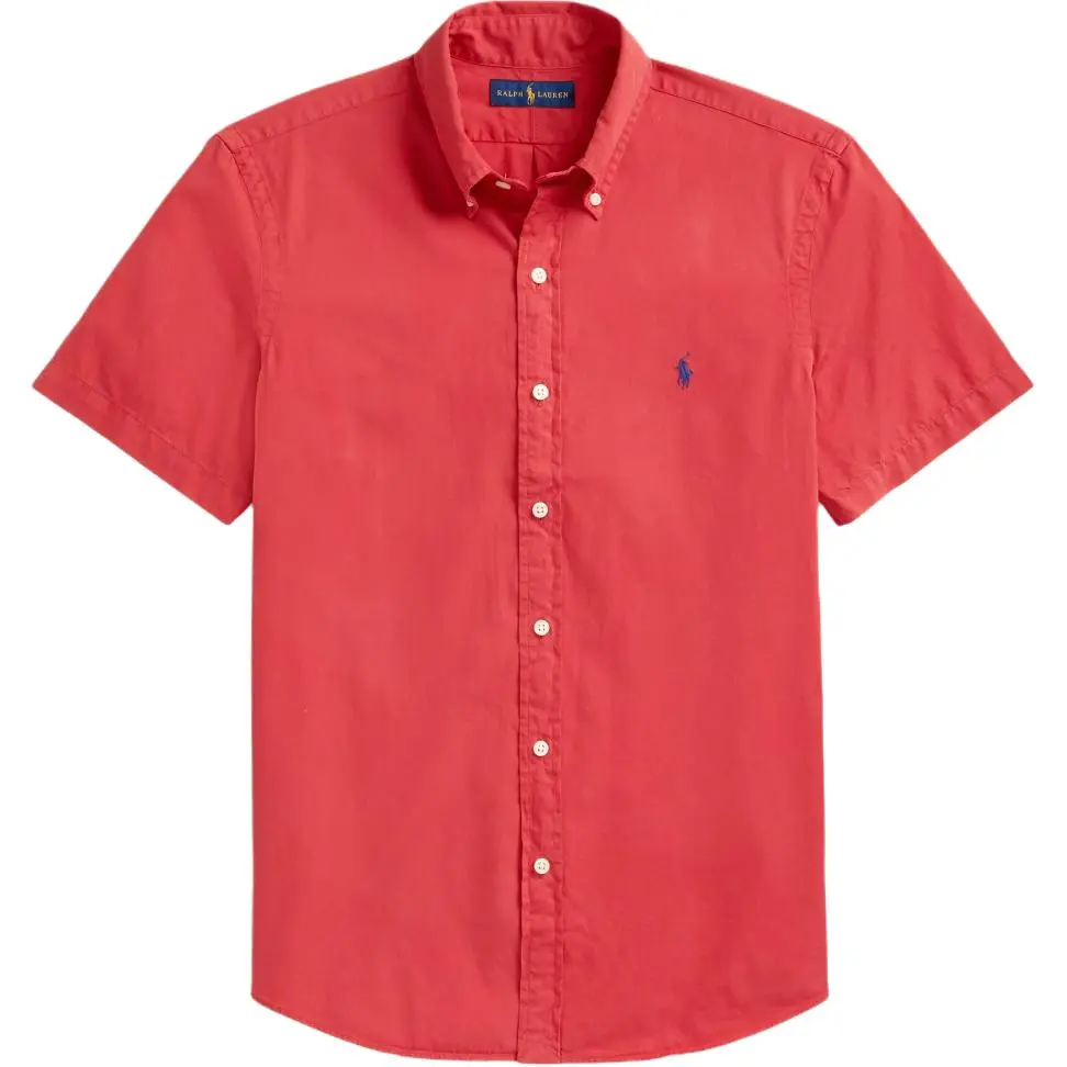 Polo Ralph Lauren SS24 Shirt Classic Version Men's Red