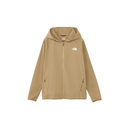 THE NORTH FACE Jackets Women's Khaki Hooded Moderate Other