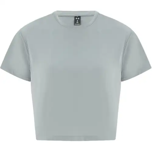 Under Armour T Shirts Women's Light Green Crew Neck Moderate