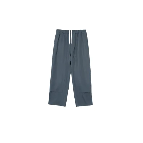 Converse Casual Pants Unisex Blue Gray Moderate Wide Leg Pants