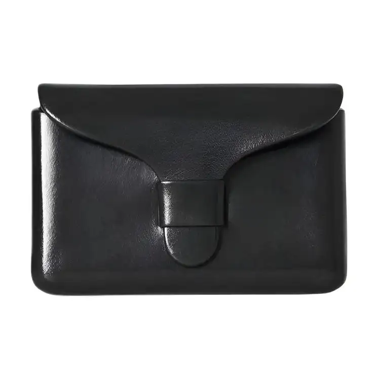 THE ROW Calfskin Card Holder Women's Black