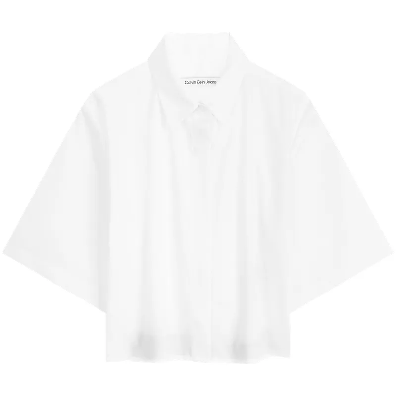 CALVIN KLEIN Shirt Women's Moon White