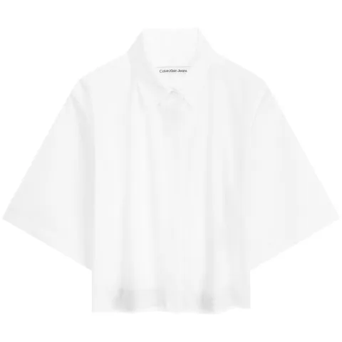 CALVIN KLEIN Shirt Women's Moon White