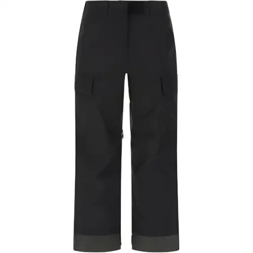 PRADA Casual Pants Women's Black Moderate Straight Fit Pants
