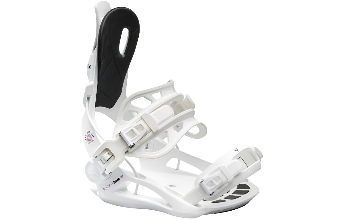 ROXY Rock-It Dash Snowboard Ski Bindings Padded Shoe Comfort Adjustable High Back
