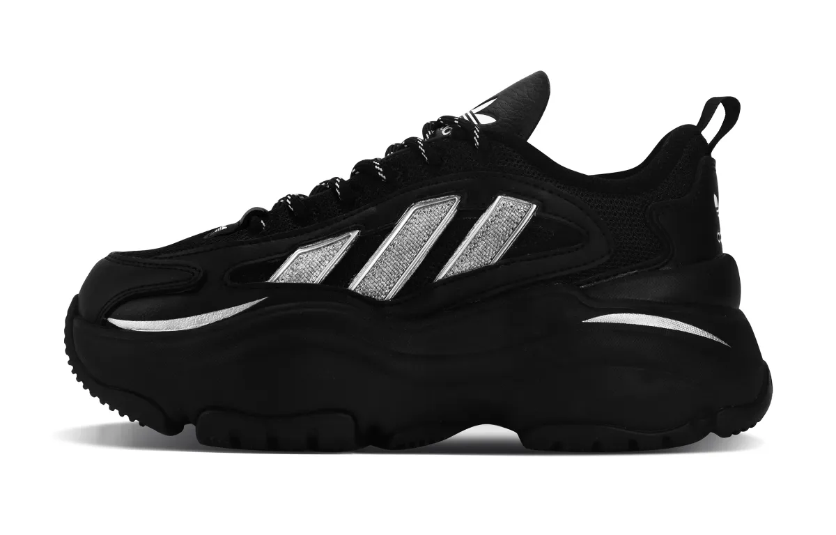 Adidas Originals OZGAIA Abrasion Resistant Abrasion Resistant Low top Chunky Sneakers Unisex Silver
