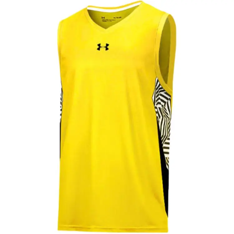 Under Armour Basketball Jersey Men's Yellow