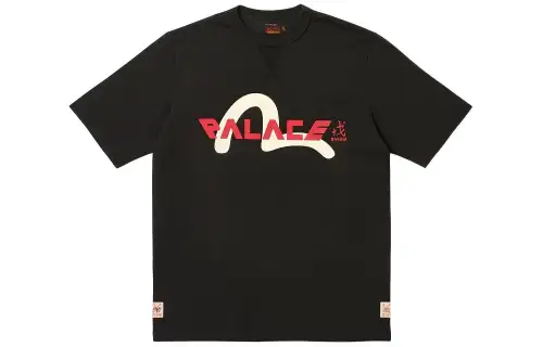 PALACE X Evisu Logo T Shirt