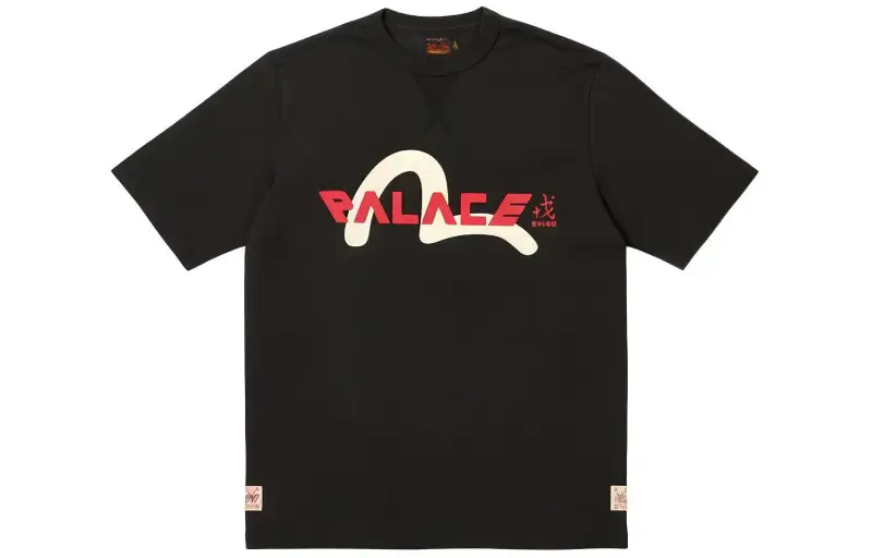 PALACE X Evisu Logo T Shirt