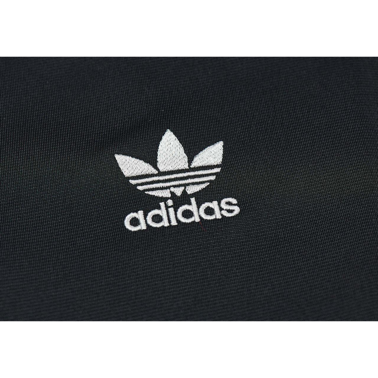 Куртка Palace x adidas Originals Hooded Firebird Track Top (черная) — фото 3