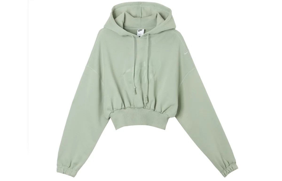 Nike Sportswear Women's Oversized Cropped French Terry Pullover Hoodie