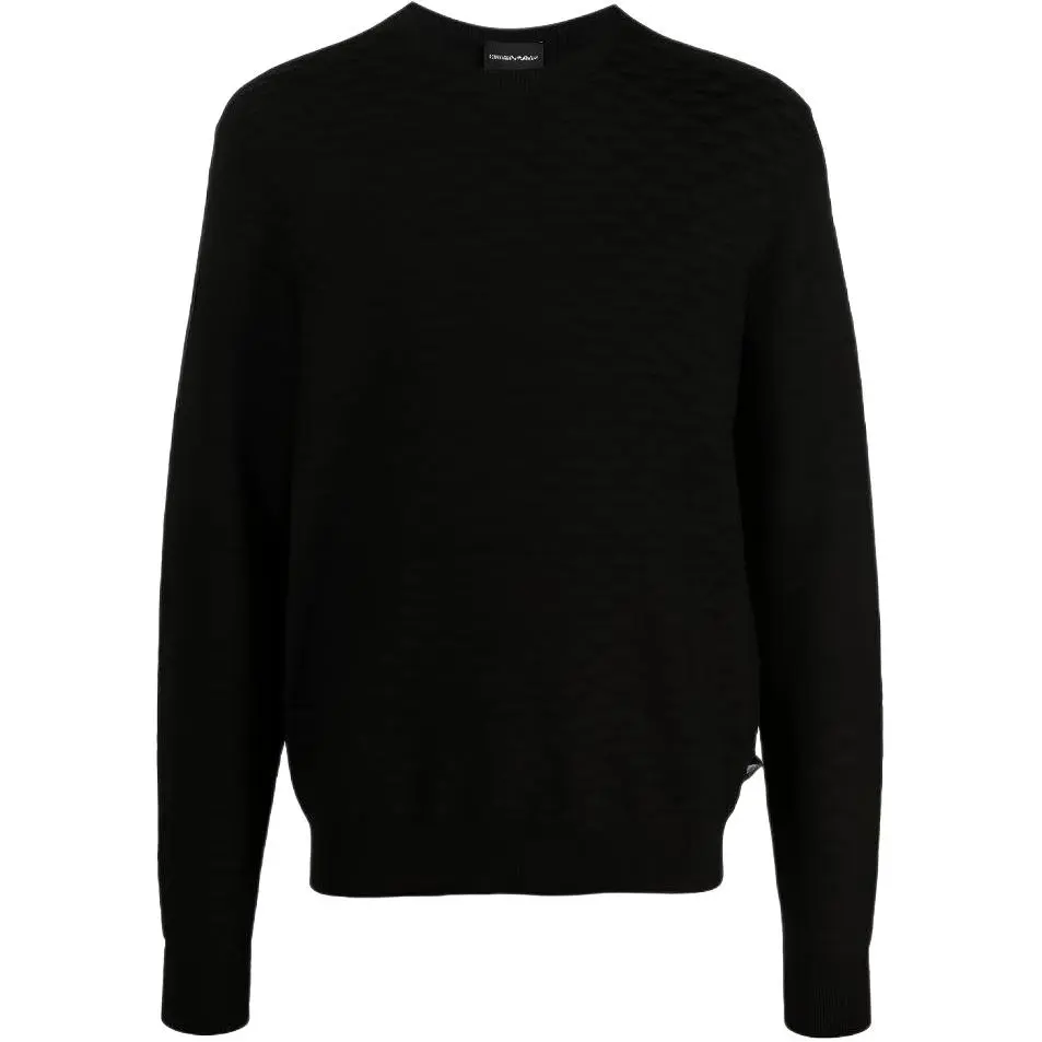 EMPORIO ARMANI SS21 Sweater Men's Black