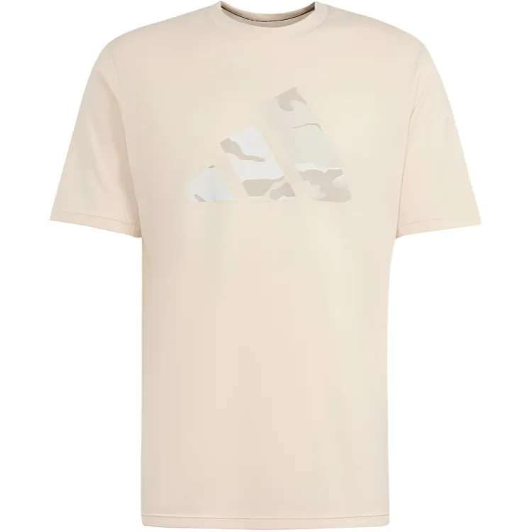 Adidas Train Essentials Seasonal Brand Love Camo Tee