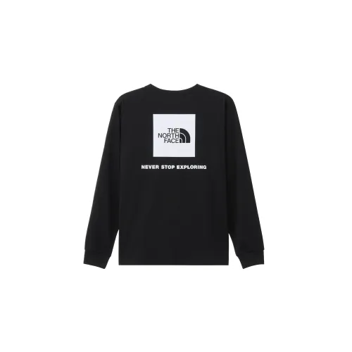 THE NORTH FACE T Shirts Women's Black Crew Neck Moderate Straight Fit